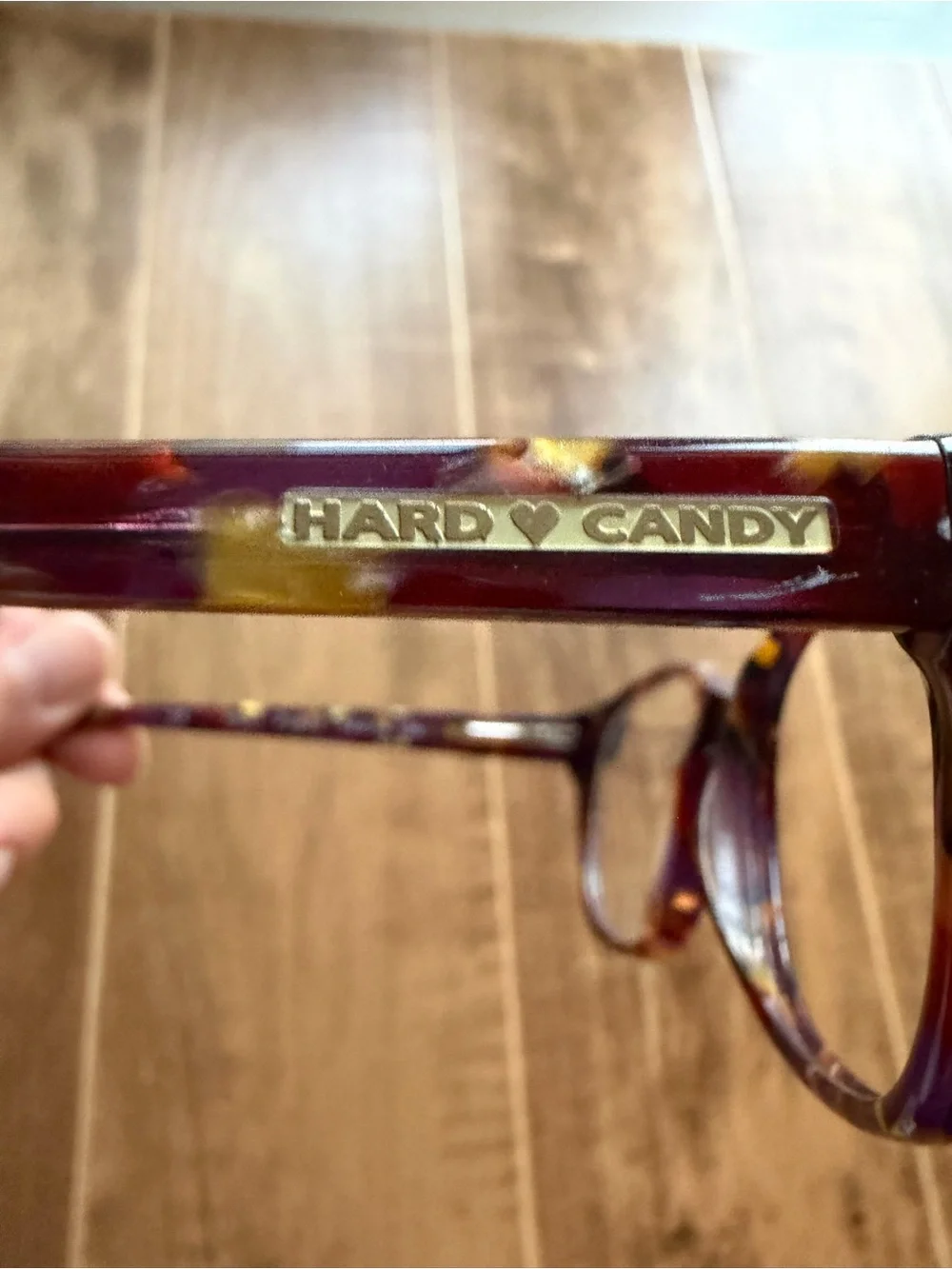 New - Hard Candy Women's Tortoiseshell Glasses - Brown Blend Frames